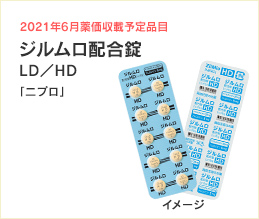 ジルムロ配合錠